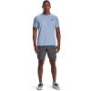 imageUnder Armour Mens Tech 20 VNeck ShortSleeve TShirtIsotope Blue 438Black