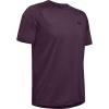 imageUnder Armour Mens Tech 20 VNeck ShortSleeve TShirtKinetic Purple 520Black