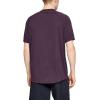 imageUnder Armour Mens Tech 20 VNeck ShortSleeve TShirtKinetic Purple 520Black
