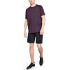 imageUnder Armour Mens Tech 20 VNeck ShortSleeve TShirtKinetic Purple 520Black