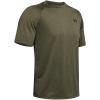 imageUnder Armour Mens Tech 20 VNeck ShortSleeve TShirtOutpost Green 331Black
