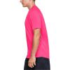 imageUnder Armour Mens Tech 20 VNeck ShortSleeve TShirtPink Surge 687Black