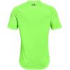 imageUnder Armour Mens Tech 20 VNeck ShortSleeve TShirtQuirky Lime 752Black