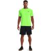 imageUnder Armour Mens Tech 20 VNeck ShortSleeve TShirtQuirky Lime 752Black