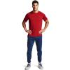 imageUnder Armour Mens Tech 20 VNeck ShortSleeve TShirtRed 600Black