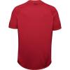 imageUnder Armour Mens Tech 20 VNeck ShortSleeve TShirtRed 600Black