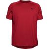 imageUnder Armour Mens Tech 20 VNeck ShortSleeve TShirtRed 600Black
