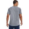 imageUnder Armour Mens Tech 20 VNeck ShortSleeve TShirtSteel Light Heather 036Black