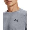 imageUnder Armour Mens Tech 20 VNeck ShortSleeve TShirtSteel Light HeatherBlack