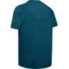 imageUnder Armour Mens Tech 20 VNeck ShortSleeve TShirtTeal Vibe