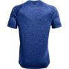 imageUnder Armour Mens Tech 20 VNeck ShortSleeve TShirtTech Blue 432Black