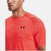 imageUnder Armour Mens Tech 20 VNeck ShortSleeve TShirtVenom Red 690Black