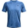 imageUnder Armour Mens Tech 20 VNeck ShortSleeve TShirtVictory Blue 474Black