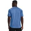imageUnder Armour Mens Tech 20 VNeck ShortSleeve TShirtVictory Blue 474Black