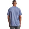 imageUnder Armour Mens Tech 20 VNeck ShortSleeve TShirtWashed Blue 420Black