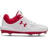 imageUnder Armour Womens Glyde ST Softball CleatWhiteRed
