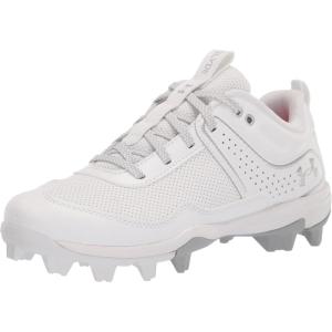 imageUnder Armour Girls Glyde RM Jr Softball CleatWhite 100White