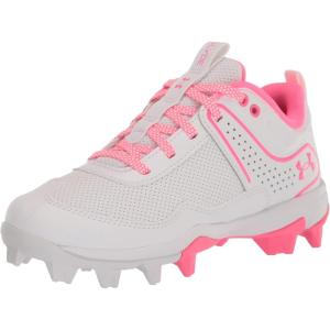 imageUnder Armour Girls Glyde RM Jr Softball CleatWhite 101White