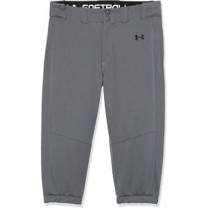 imageUnder Armour Girls Utility Softball Pants 22012 Pitch Gray  Pitch Gray  Black