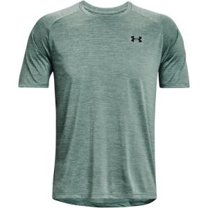 imageUnder Armour Mens Tech 20 VNeck ShortSleeve TShirt177 Fresco Green   Black