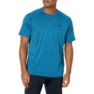 imageUnder Armour Mens Tech 20 VNeck ShortSleeve TShirt426 Varsity Blue   Black