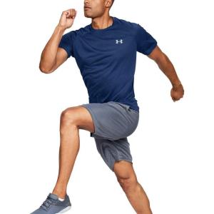imageUnder Armour Mens Tech 20 VNeck ShortSleeve TShirtAmerican Blue Versa Blue