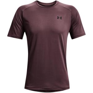 imageUnder Armour Mens Tech 20 VNeck ShortSleeve TShirtAsh Plum 554Black