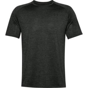 imageUnder Armour Mens Tech 20 VNeck ShortSleeve TShirtBaroque Green 311Black