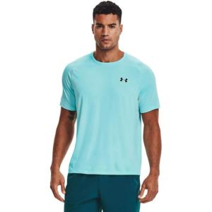 imageUnder Armour Mens Tech 20 VNeck ShortSleeve TShirtBreeze 441Black