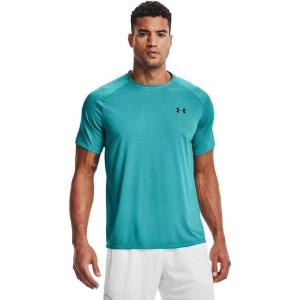 imageUnder Armour Mens Tech 20 VNeck ShortSleeve TShirtCosmos 476Black