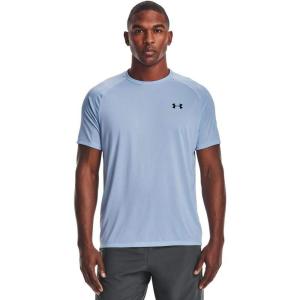 imageUnder Armour Mens Tech 20 VNeck ShortSleeve TShirtIsotope Blue 438Black