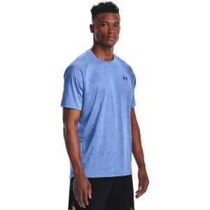 imageUnder Armour Mens Tech 20 VNeck ShortSleeve TShirtRiver 488Black