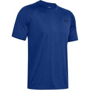 imageUnder Armour Mens Tech 20 VNeck ShortSleeve TShirtRoyal  Black