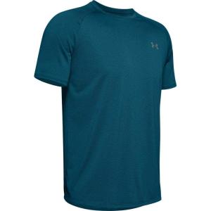 imageUnder Armour Mens Tech 20 VNeck ShortSleeve TShirtTeal Vibe