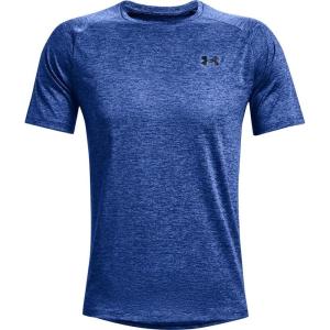 imageUnder Armour Mens Tech 20 VNeck ShortSleeve TShirtTech Blue 432Black
