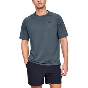 imageUnder Armour Mens Tech 20 VNeck ShortSleeve TShirtWire 073Black