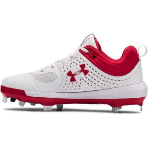 imageUnder Armour Womens Glyde ST Softball CleatWhiteRed