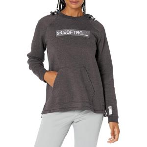 imageUnder Armour Womens Softball Hoodie 22002 Black Medium Heather  Black  White
