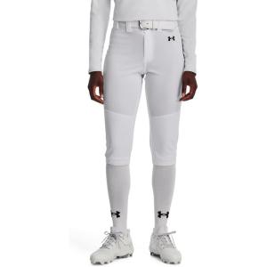 imageUnder Armour Womens Utility Softball Pants 22100 White   Black