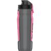 imageUNDER ARMOUR 32oz Playmaker Squeeze Water BottlePitch GreyCerise