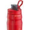 imageUNDER ARMOUR 32oz Playmaker Squeeze Water BottleRedRed