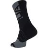 imageUnder Armour Playmaker MidCrew Socks 1PairBlackPitch Gray