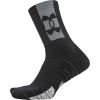 imageUnder Armour Playmaker MidCrew Socks 1PairBlackPitch Gray