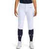imageUnder Armour Womens Vanish Softball PantsWhite 100Baseball Gray