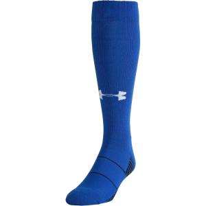imageUnder Armour Adult Team OverTheCalf Socks 1PairBlue White