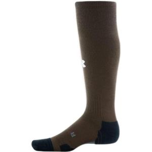 imageUnder Armour Adult Team OverTheCalf Socks 1PairCleveland Brown  Black  White