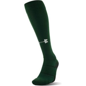 imageUnder Armour Adult Team OverTheCalf Socks 1PairGreen White