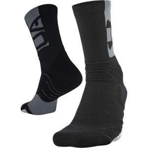 imageUnder Armour Playmaker MidCrew Socks 1PairBlackPitch Gray