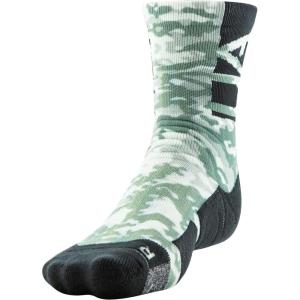 imageUnder Armour Playmaker MidCrew Socks 1PairPitch GrayBlack
