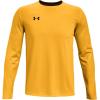 imageUnder Armour Mens Wall Goalkeeper JerseySteeltown Gold 750Black